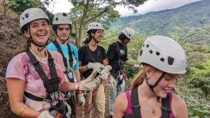 Canopy Tour in Costa Rica Teen Spanish Summer Camp