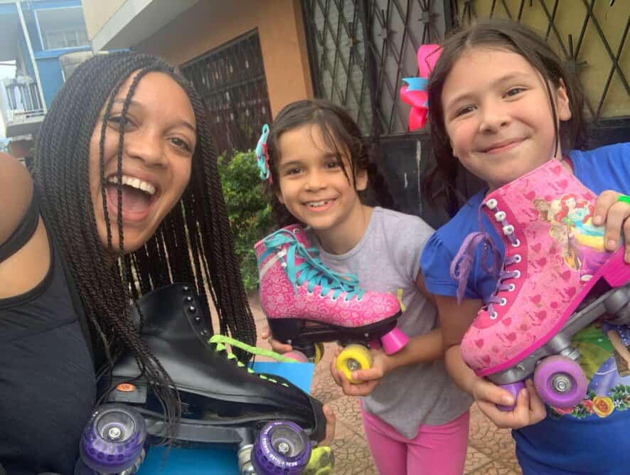 Roller Skates in Costa Rica_Tico Lingo Homestay Tico