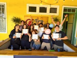 Graduation Party at Tico Lingo Spanish School in Costa Rica