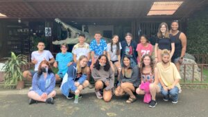 Group Photo of the Spanish Summer Camp in Costa Rica