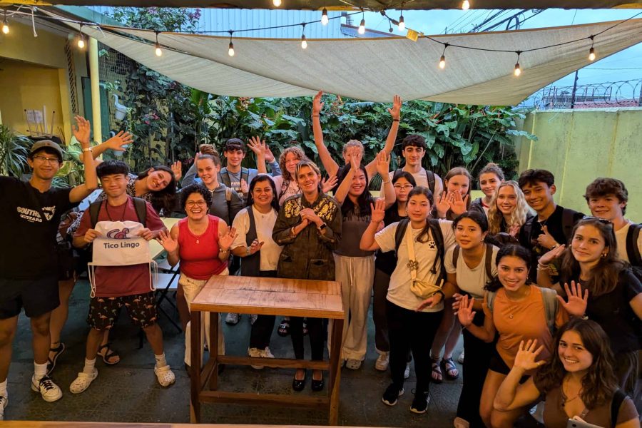 Students involved in a customized Spanish immersion program at Tico Lingo, balancing classroom sessions with cultural experiences and exciting adventure tours across Costa Rica.